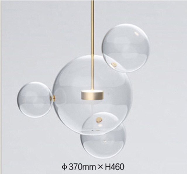 Glass Mickey Bubble Lamp