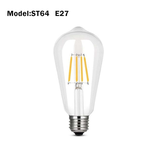 LED Filament Bulb E27 Retro