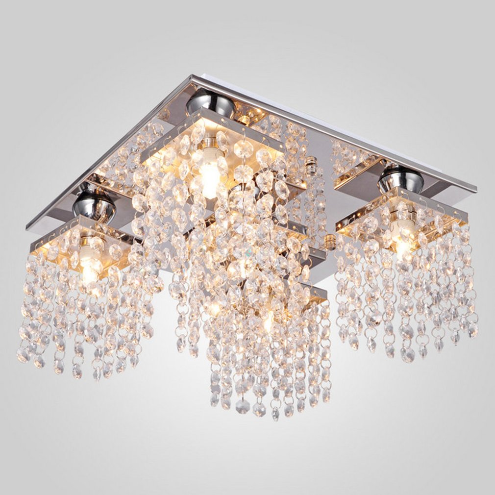 Elegant Crystal Pendant Light Home Decorative Lamp Modern Fixture lighting