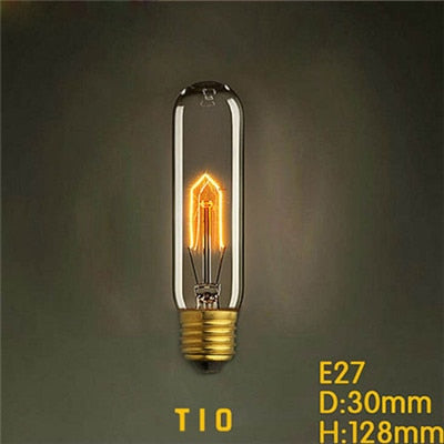 Vintage Edison Bulb E27 220V Retro Lamp