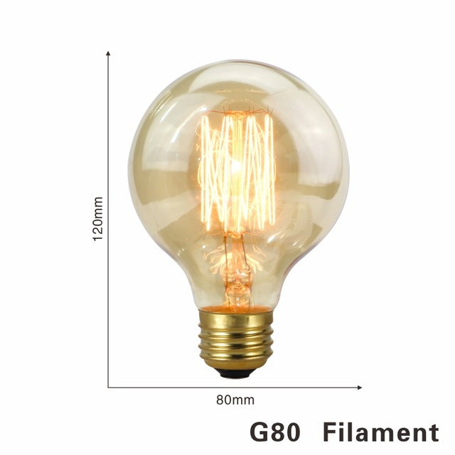 Retro Lamp E27  Ampoule Vintage Light